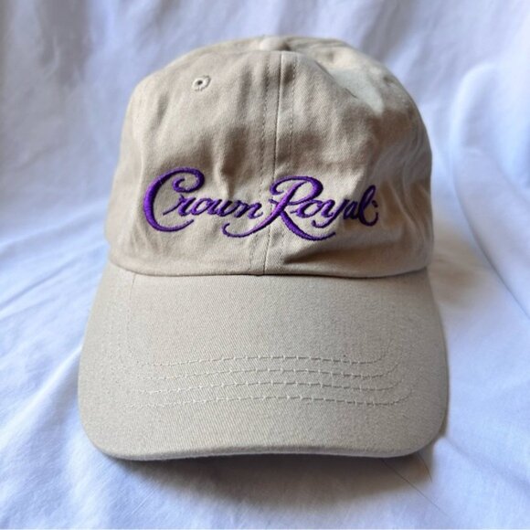 Other - Vintage Crown Royal Adjustable Cotton Cap